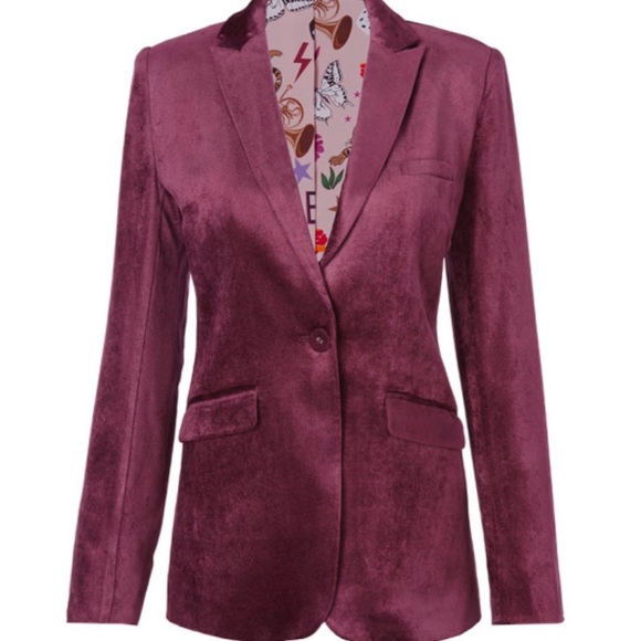 NWOT Cabi Williams Jacket. Mulberry. Size XL. - Picture 1 of 13